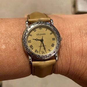 Silpada Designs Jewelry Italian Leather Watch